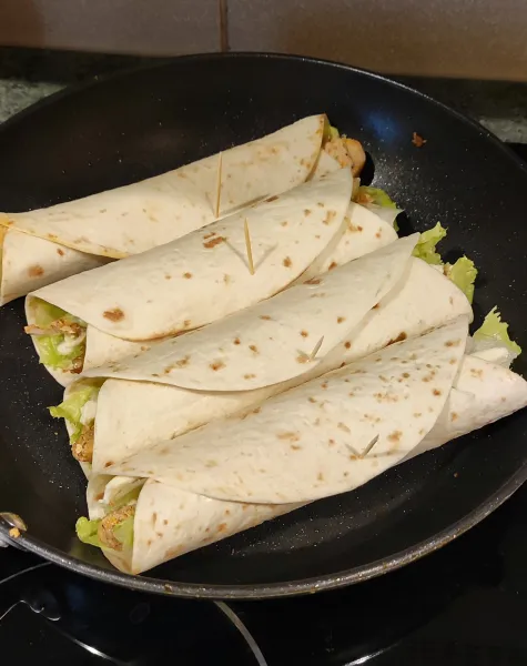 Wrap au poulet cover image